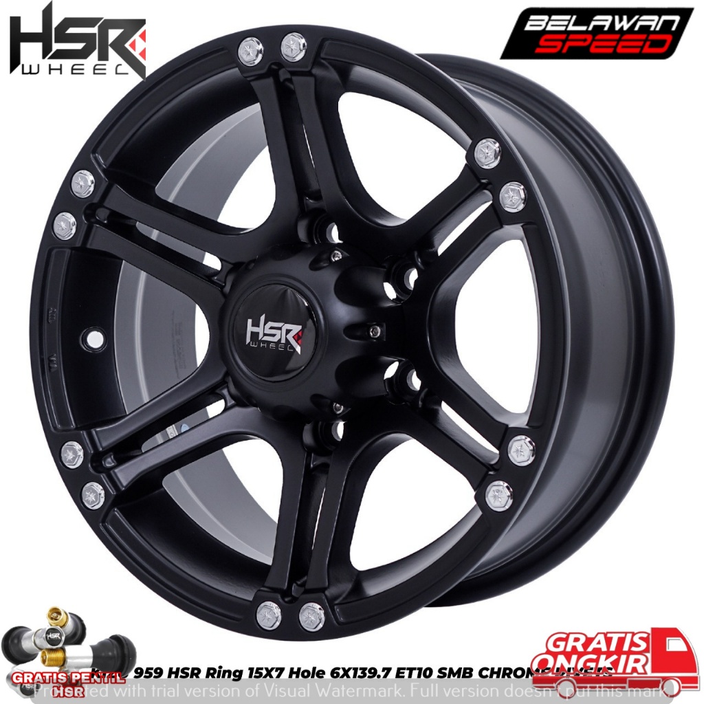 VELG MOBIL FOTUNER OLD PANTHER HSR KIZU RING 15 PCD 6X139,7
