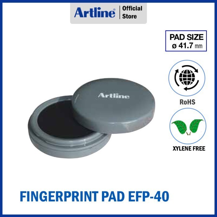

ARTLINE Stempel Fingerprint Stamp Pad Sidik Jari EFP-40