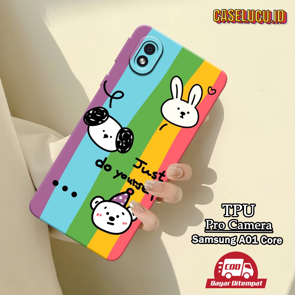 Casing Hp Samsung A01 Core Terbaru Fashion Case Kartun Case Hp Samsung A01 Core Soft Case Hp Samsung