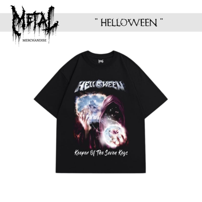 Helloween kaos band rock metal luar negeri original t-shirt helloween