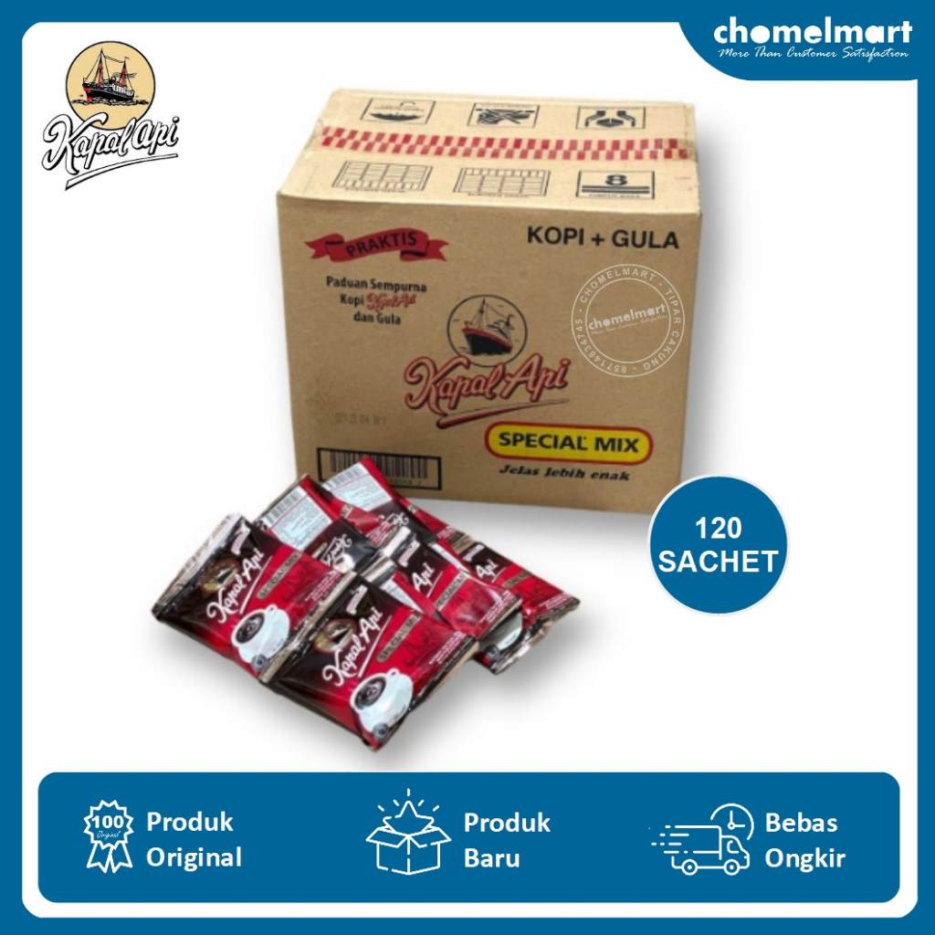 

Kapal Api Kopi Bubuk Special Mix 120 x 23g