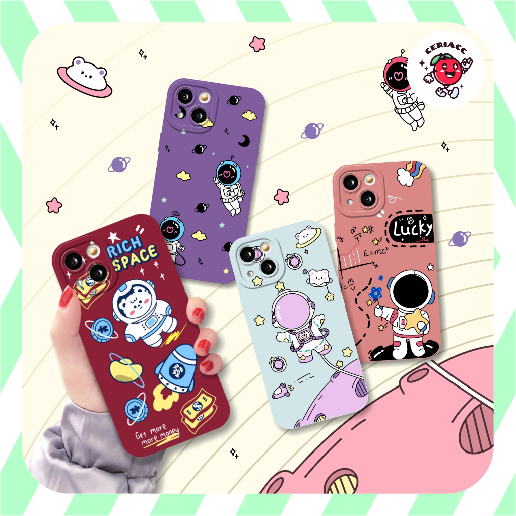 New PRINTING PRO CAMERA SPACE ASTRONAUT case vivo y27 z1 pro s1 v9 y53 2017 v5 v7 plus y55 v11 pro y