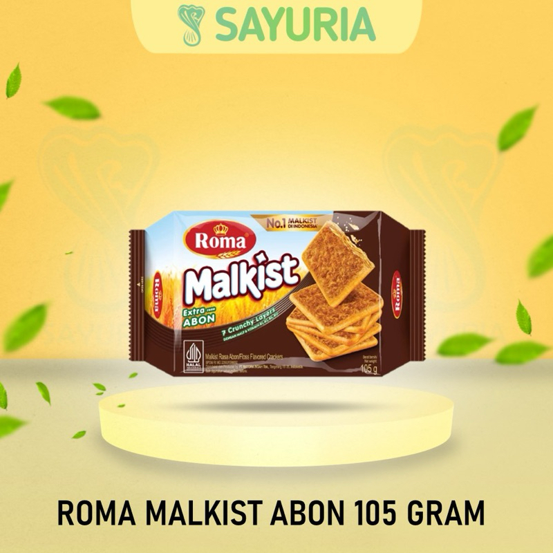 

Roma Malkist Abon Cracker 105 gr