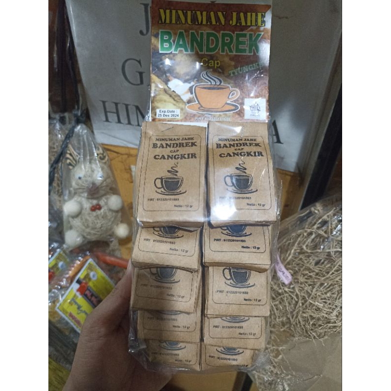 

Minuman Jahe Bandrek Cap Cangkir Isi 10 pcs