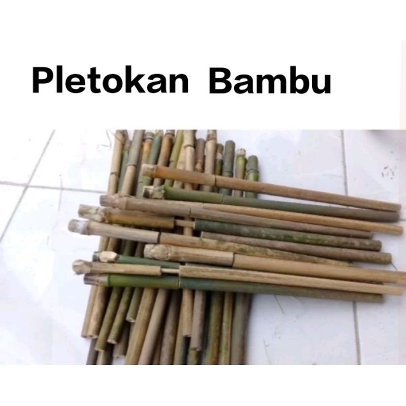 Pletokan bambu