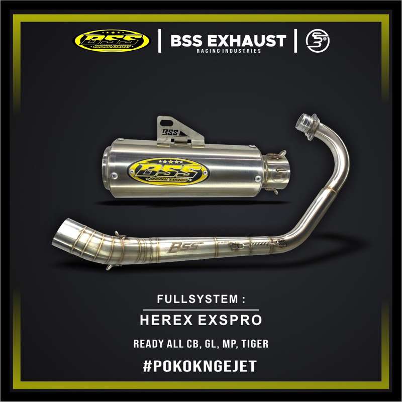 BSS EXHAUST FULLSYSTEM EXS PRO