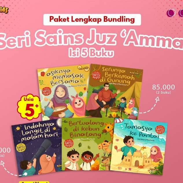 Buku Seri Sains Juz Amma Ihsan Kids Buku Cerita Sains Anak