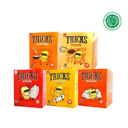 

Diskon Produk 1 Tricks Crisps 1x18gr original asian BBQ Bulgogi Kimchi Rendang Potato Baked Snack Kentang