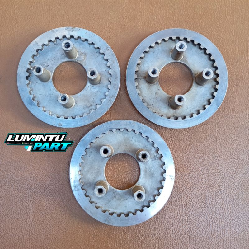 Wheel clutch atau kaki 4 kopling supra xx supra v rumah kampas kopling supra xx supra v ori copotan