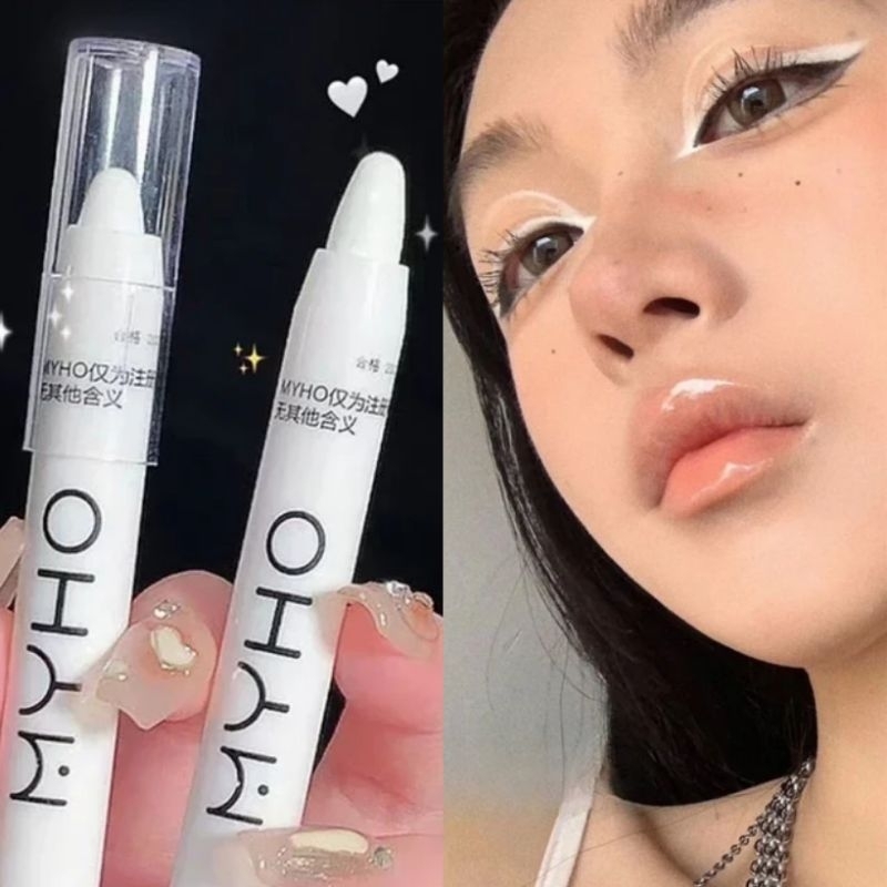 Dani Shop | MYHO #1 Matte White Pen Eyeliner Putih Gel Douyin
