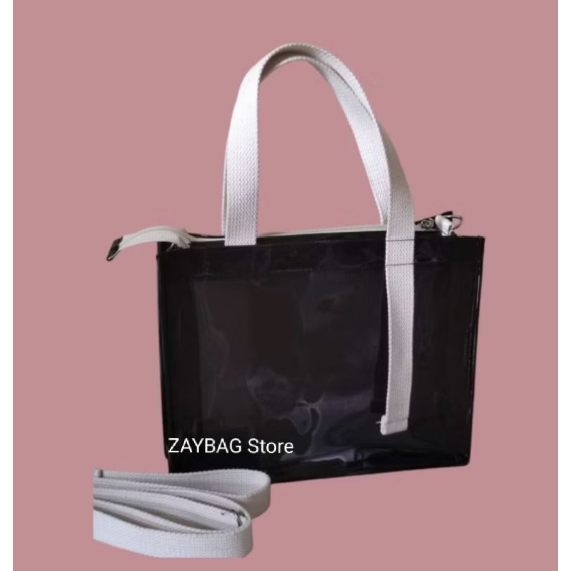 Tas Mika Transparan Tas Mika Jelly Tas Mika PVC Tas Mika Slempang Mika Murah Terbaru Tas Wanita Cant