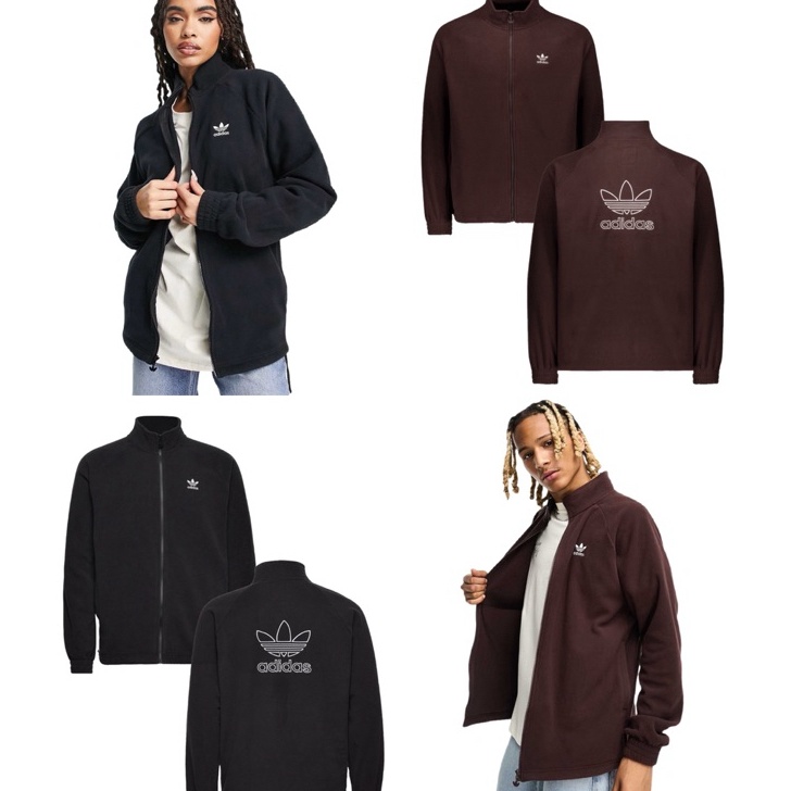 KP8 TREFOIL TEDDY FLEECE JACKET