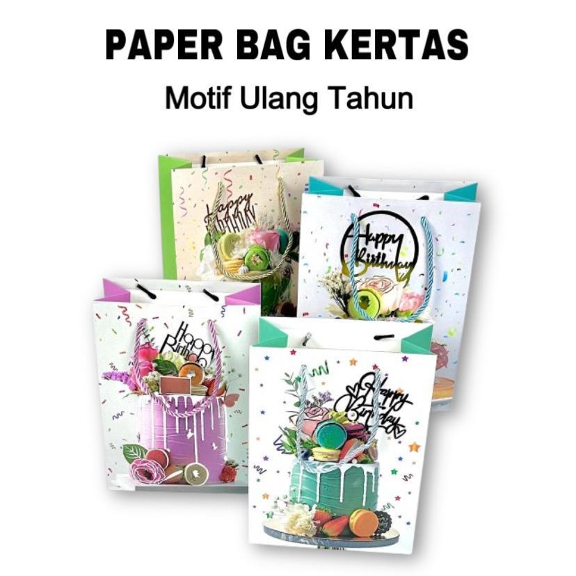

BUDAYA Paperbag Karakter Goodie Bag Motif Paperbag Ulang Tahun Anak