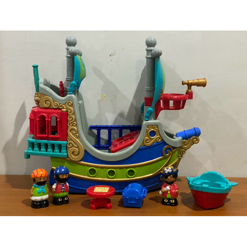 ELC Happyland Fairy Tale Pirate Ship preloved