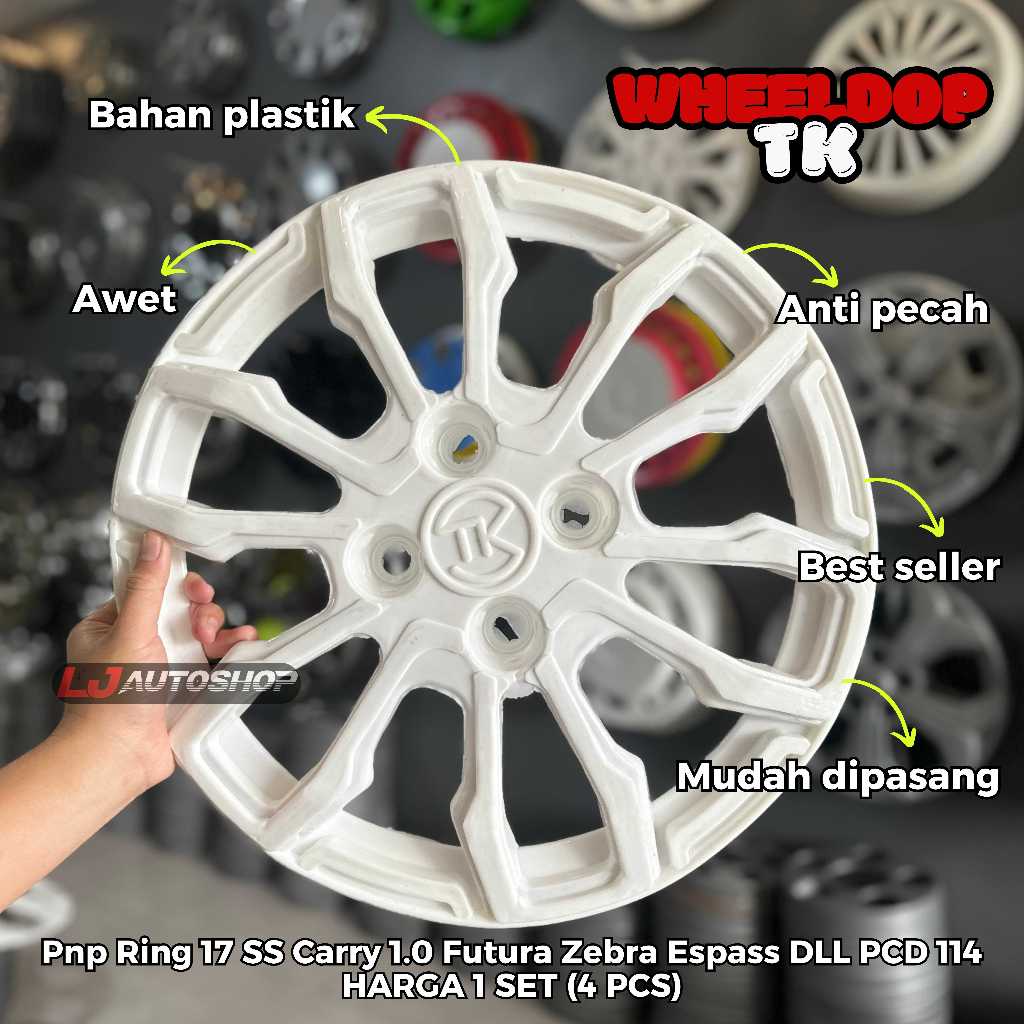 weldop Tk lubang 4 untuk carry/ss futura model jari ORIGINAL MEREK TK