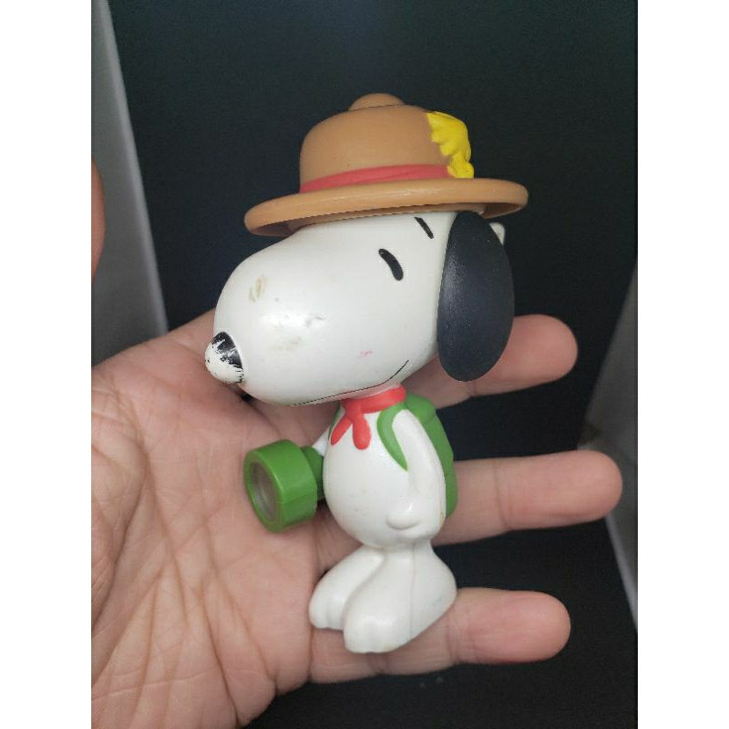 JUALAN MAINAN ACTION FIGURE FIGUR SNOOPY SNOOPI SNOPY SNOPI DETEKTIF DETECTIVE TOPI HAT MCDONALDS HA
