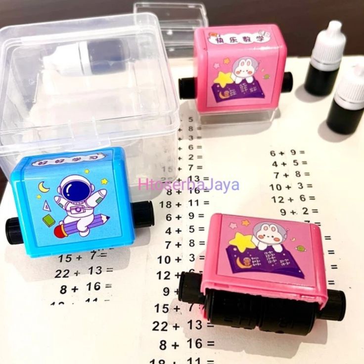 

Garansi Mutu STEMPEL ROLL SOAL MATEMATIKA MATH PRACTICE NUMBER ROLLING STAMP LEARNING EDUCATION