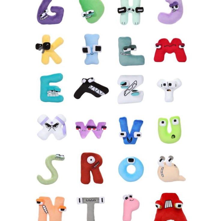 Super Update  BANTAL MAINAN ALPHABET LORE 26 HURUFBELI 9 FREE 1