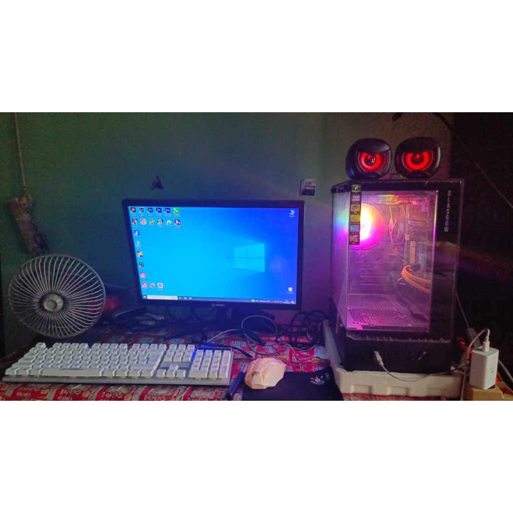 Komputer Gaming Set siap pakai