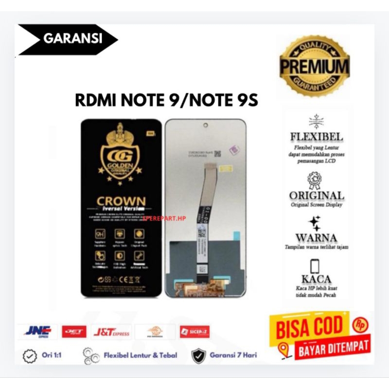 LCD TOUCHSCREEN RDMI NOTE 9/NOTE 9S FULLSET ORIGINAL/LCD ORIGINAL RDMI NOTE 9/NOTE 9S