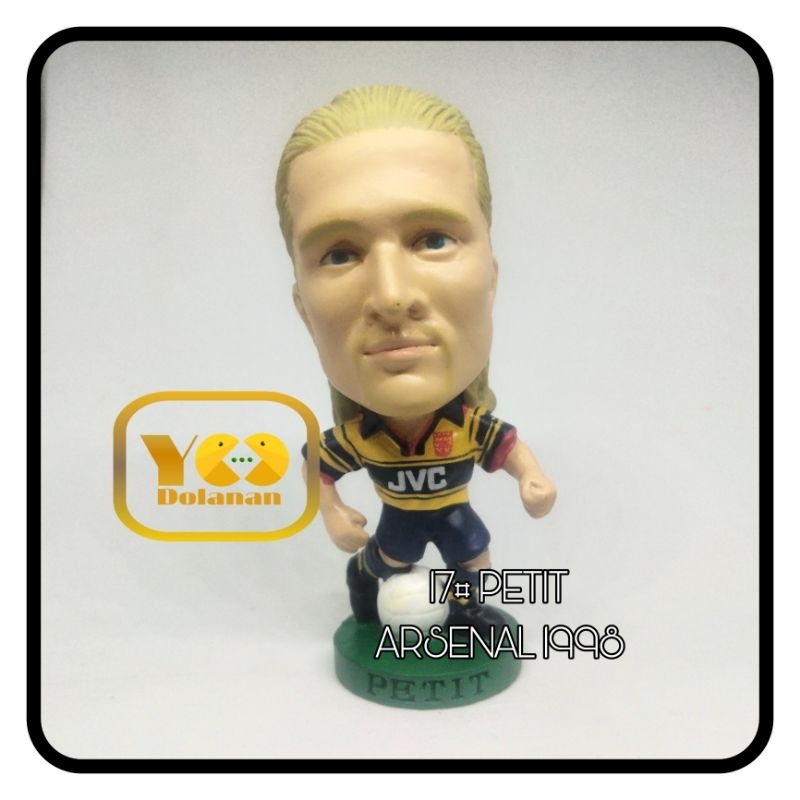 17# PETIT - ARSENAL 1998 CORINTHIAN PROSTARS FIGURE PEMAIN BOLA