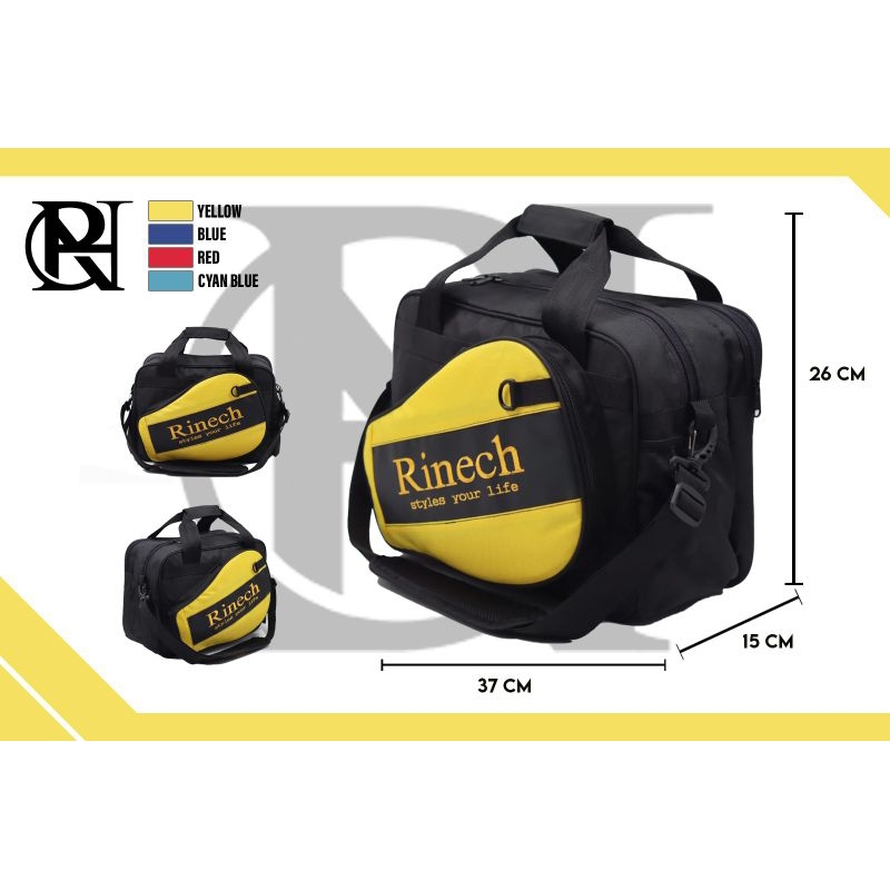RINECH - Tas Selempang Olahraga Pingpong Tenis Meja
