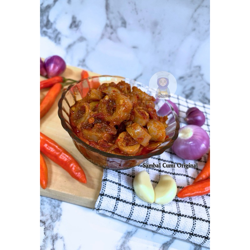 

SAMBAL CUMI ORIGINAL by Bubuku 130g (tanpa pengawet) ❤️