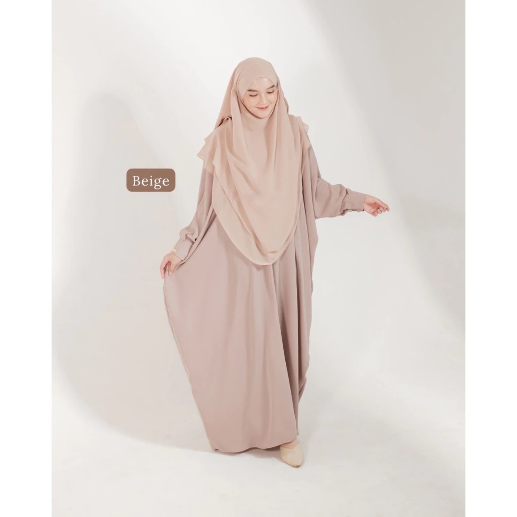 TERBARU/PROMO BAJU GAMIS WANITA DRESS SHAKILA HURIAH BATWING NHM