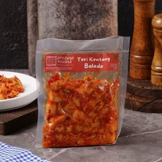 

Teri Kentang Balado