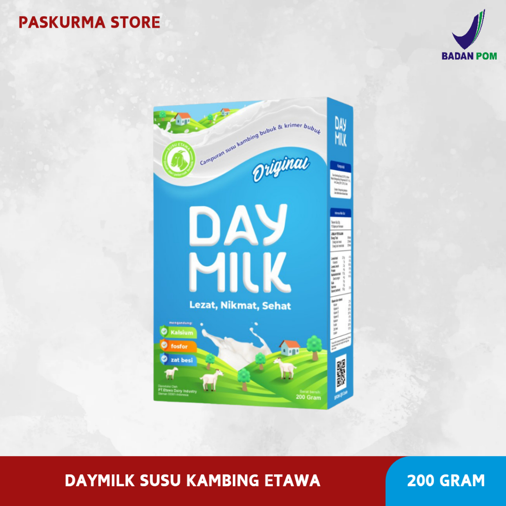 

DAYMILK SUSU KAMBING ETAWA 200GR
