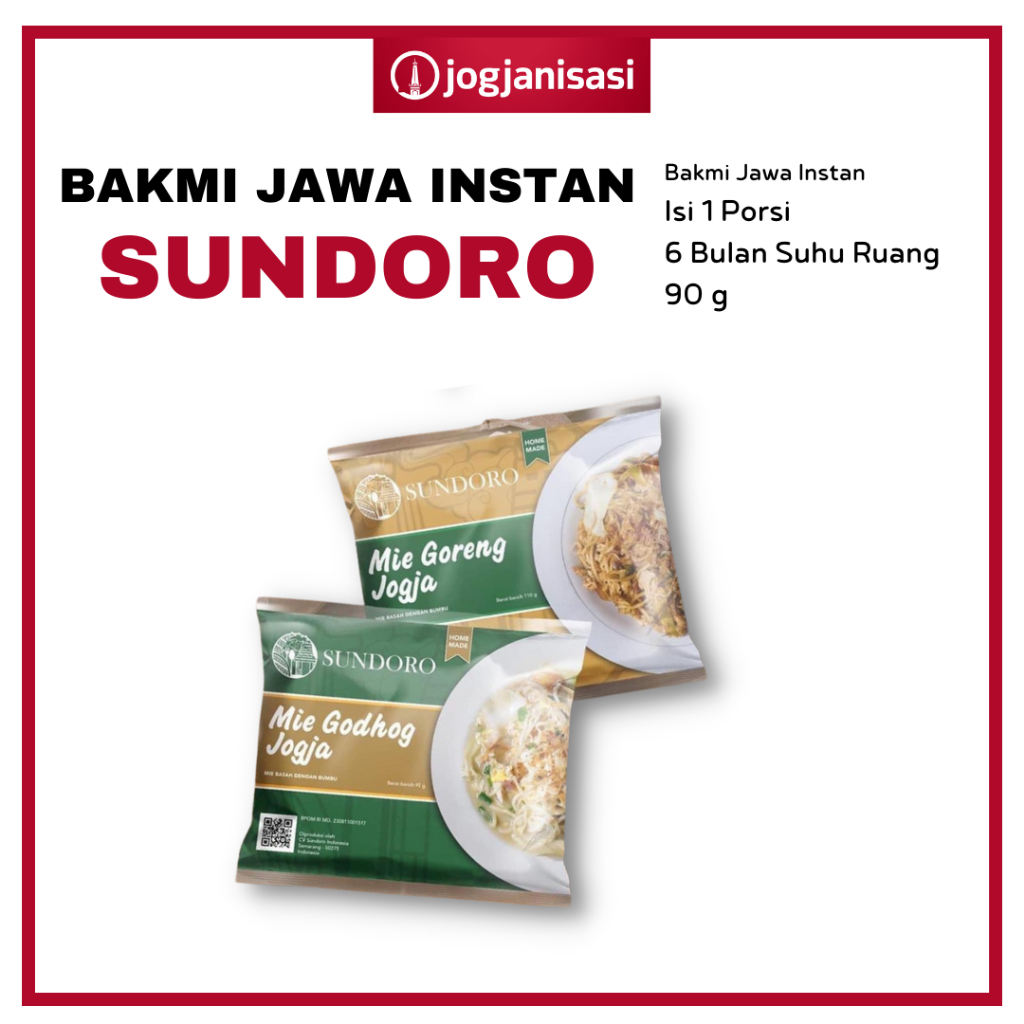 

Bakmi Jawa Instan Sundoro