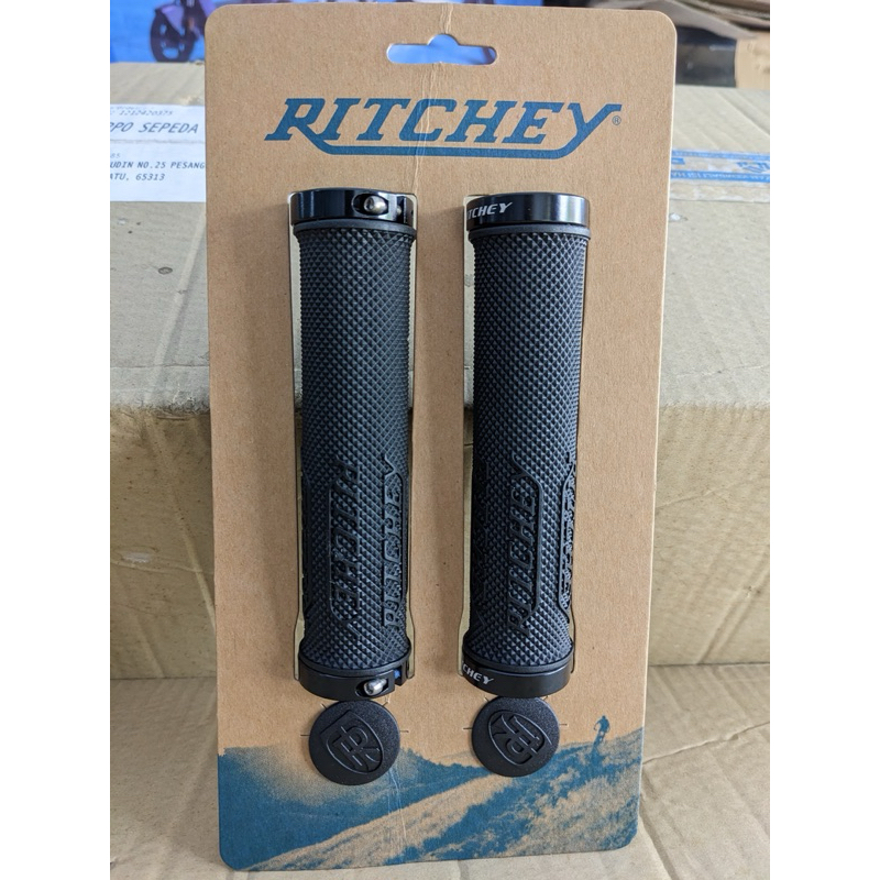 HANDGRIP RITCHEY WCS TRUEGRIP X LOCKRING Grips Handle Grip Sepeda Hanfat Sepeda