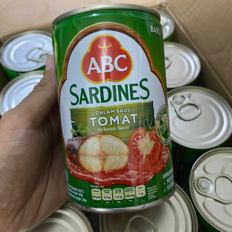 

ABC SARDINES TOMAT 425gram