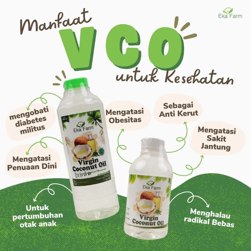 

VCO Eka Farm/ Virgin Coconut Oil Eka Farm