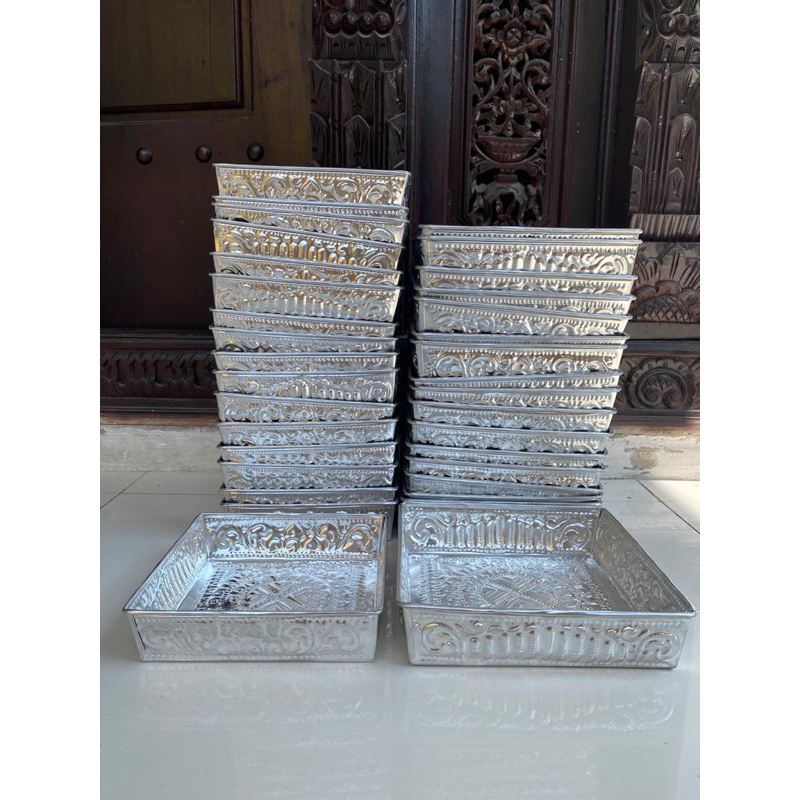 Kotak sodan aluminium tebal isi 10 pcs