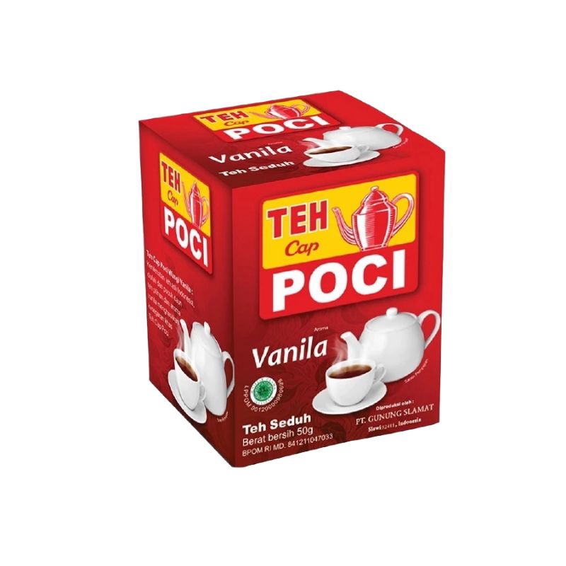 

Teh Cap Poci Vanilla 50 gr