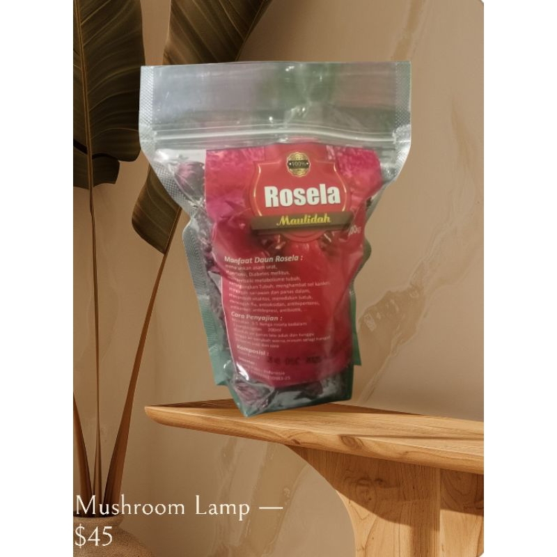 

Teh Bunga Rosela/Teh Herbal Bunga Rosela isi 100 Gram