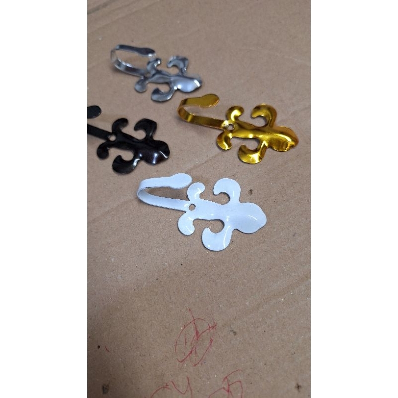 Hook gorden cantelan kain gorden tempel dinding ( 2set )