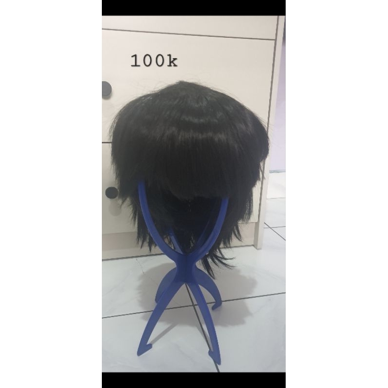 wig base hitam