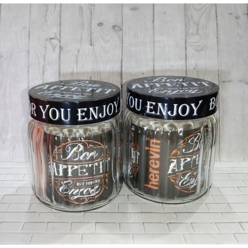 TOPLES KUE KACA 1 LITER HEREVIN / TOPLES KUE LEBARAN / TOPLES KUE IMLEK / TOPLES KUE NATAL / TOPLES 