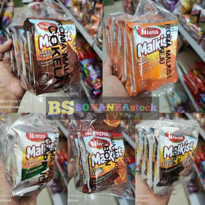 

roma malkist biskuit aneka varian rasa rencheng sachet 10