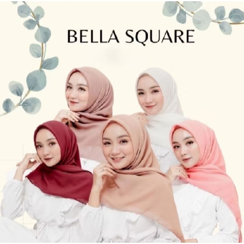 BELLA SQUARE SEGIEMPAT BELLA SQUARE HIJAB BELLA SQUARE