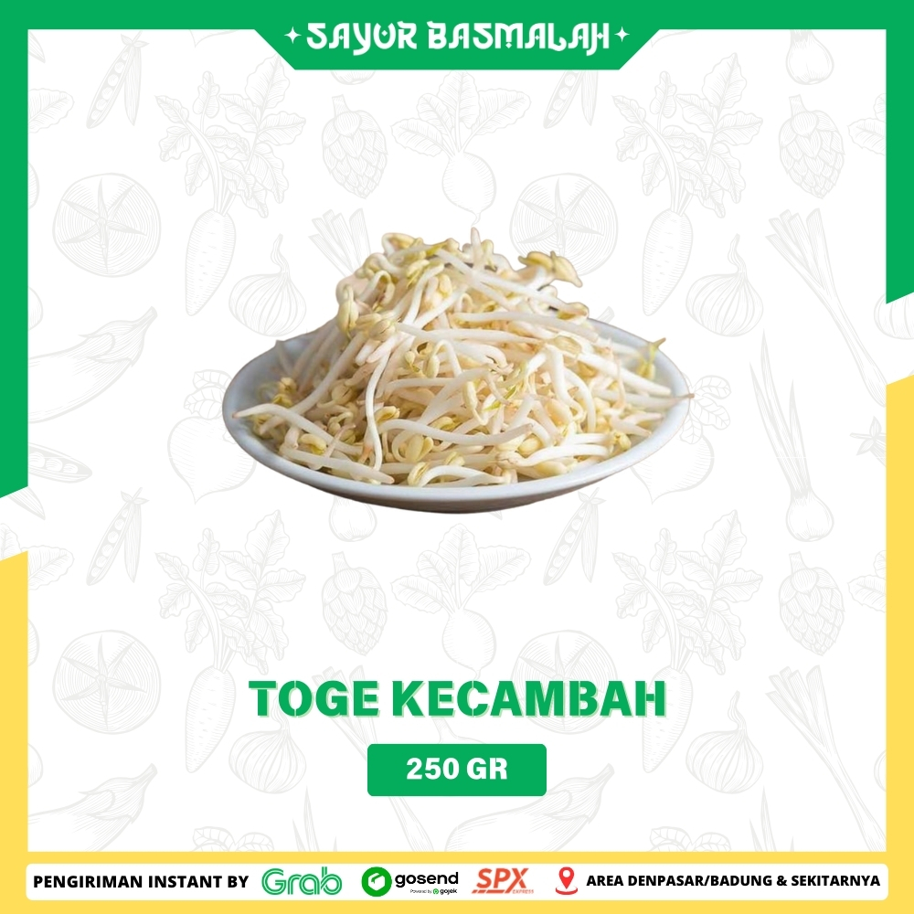 

Toge Kecambah 250gr - Sayur Basmalah