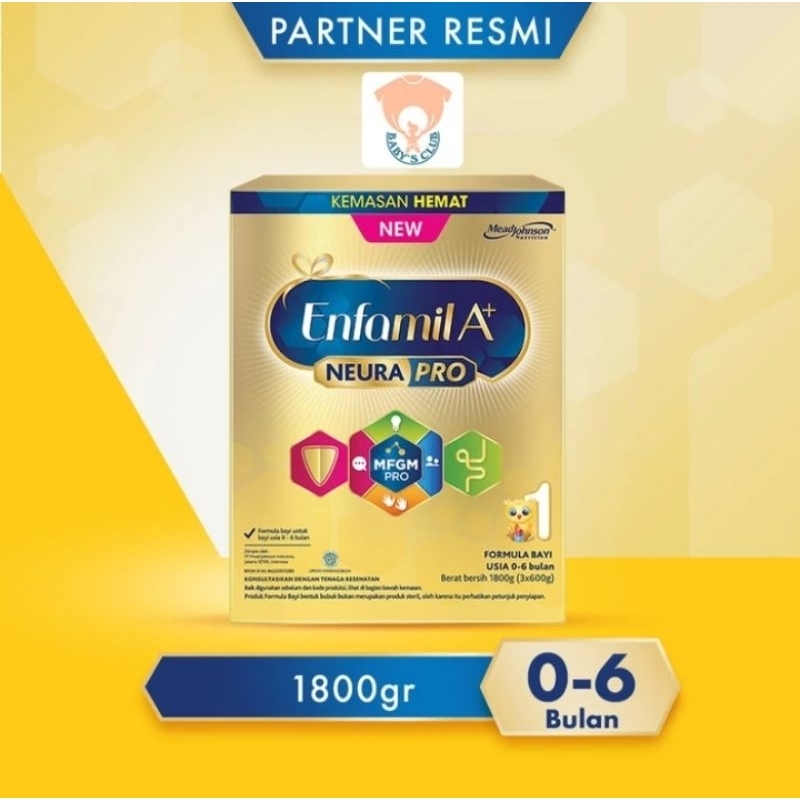 

Enfamil A+1 1800gr Value Pack