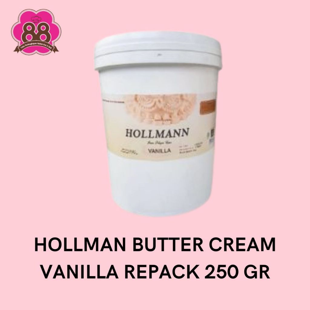 

HOLLMAN BUTTER CREAM KRIM PELAPIS VANILLA 250GR