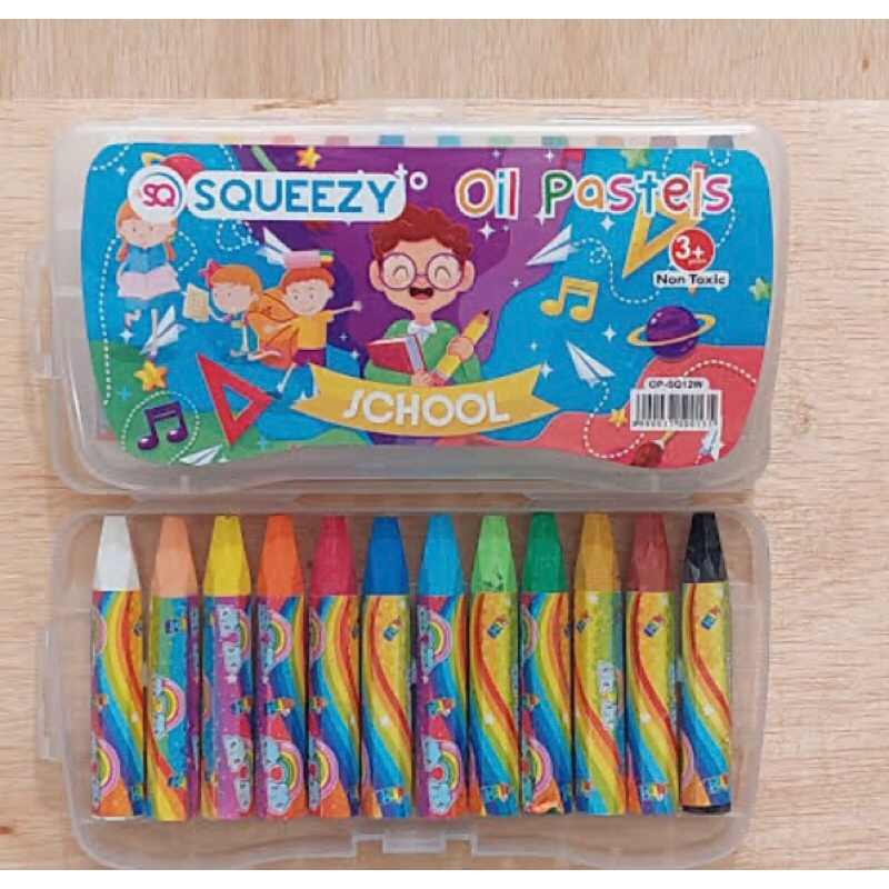 

Matris - Crayon Oil Paste Murah / Krayon Minyak isi 12 Aman / Oil Pastel Murah Berkualitas Bisa Cod