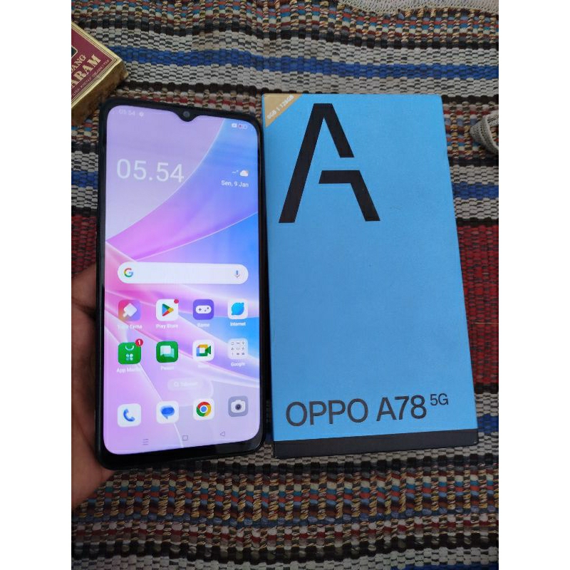 oppo a78 5g 8/128 second resmi