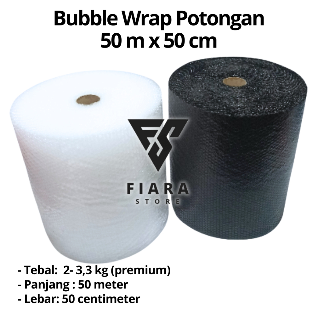 

Bubble Wrap Potongan 50 m x 50 cm