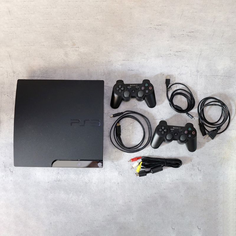 Sony PS 3 slim CFW 1500gb / 1,5TB seri 25xx, 2 stik wireless