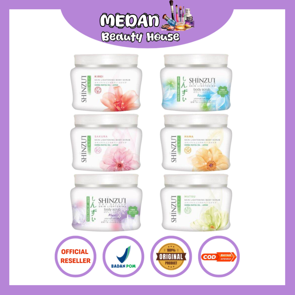 Shinzui Body Scrub Lulur 100Gr / KECIL